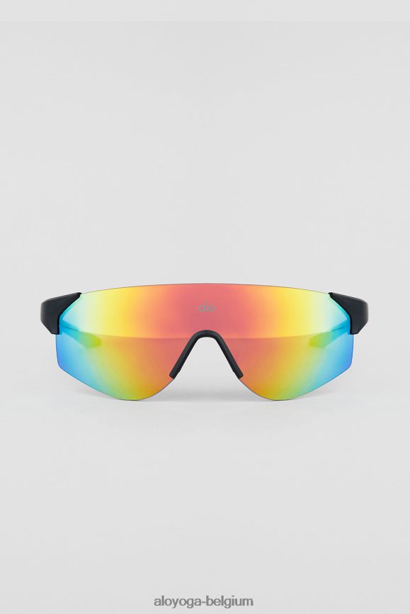 accessoires miroir orange/noir femmes TF6J8D1029 Alo Yoga lunettes de soleil de vitesse