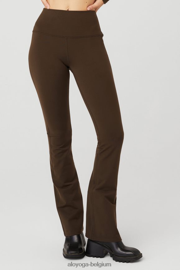 bas Expresso femmes TF6J8D46 Alo Yoga legging bootcut taille haute à l'aérographe