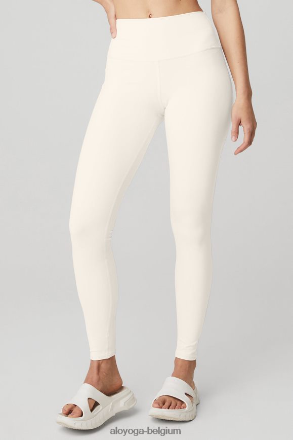 bas Ivoire femmes TF6J8D54 Alo Yoga legging aérographe taille haute