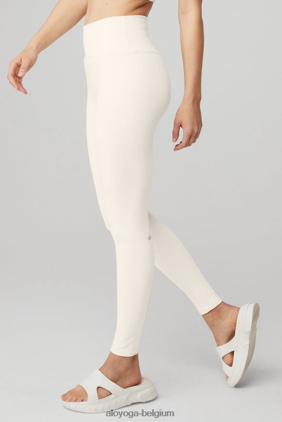 bas Ivoire femmes TF6J8D54 Alo Yoga legging aérographe taille haute