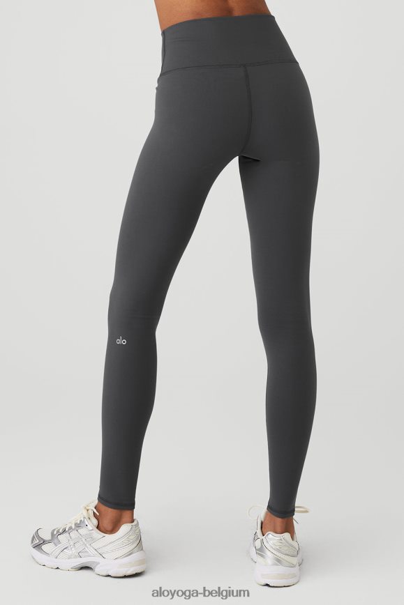 bas anthracite femmes TF6J8D51 Alo Yoga legging aérographe taille haute