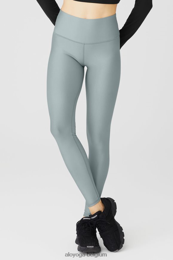 bas gris cosmique femmes TF6J8D63 Alo Yoga legging taille haute Warm Airlift