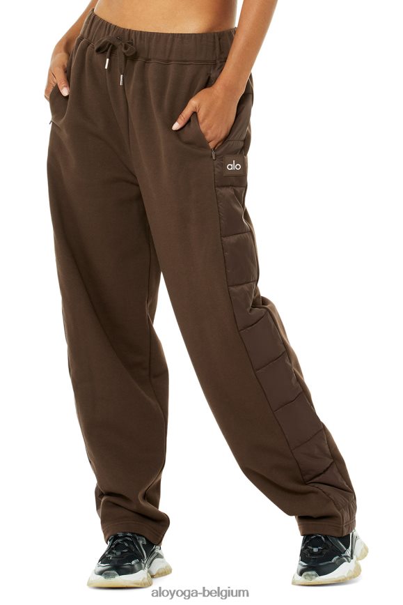 bas Expresso femmes TF6J8D1283 Alo Yoga écraser le pantalon de survêtement