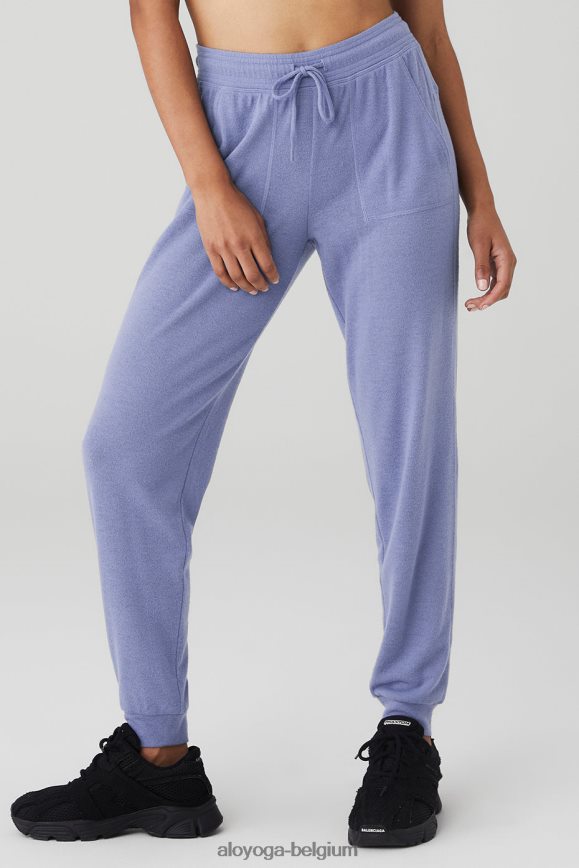 bas bleu infini femmes TF6J8D252 Alo Yoga pantalon de survêtement soho