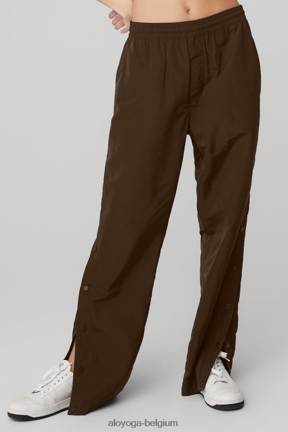 bas Expresso femmes TF6J8D285 Alo Yoga pantalon à boutons-pression Legend