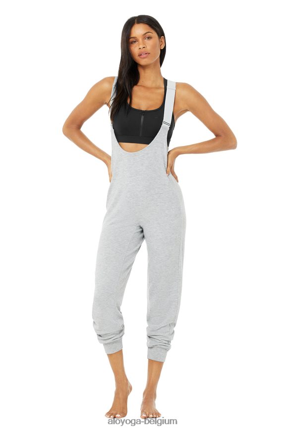 bas gris chiné athlétique femmes TF6J8D1285 Alo Yoga combinaison décontractée