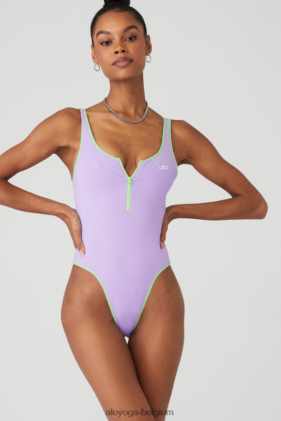 vêtements ciel violet/ultramint femmes TF6J8D346 Alo Yoga body supernova