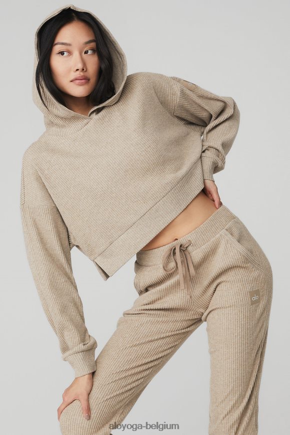 vêtements bruyère de gravier femmes TF6J8D820 Alo Yoga muse à capuche