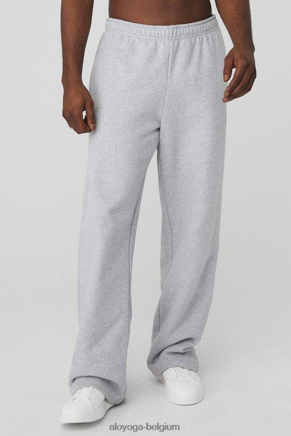 bas gris chiné athlétique Hommes TF6J8D1574 Alo Yoga pantalon de survêtement épais de renommée
