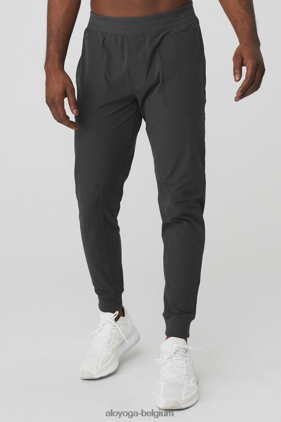 bas anthracite Hommes TF6J8D1301 Alo Yoga pantalon de coopération