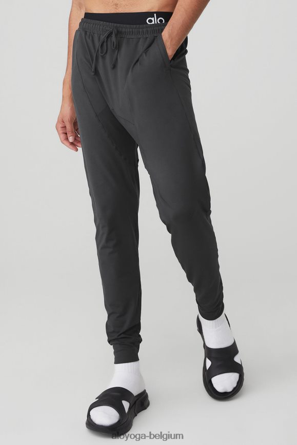 bas anthracite Hommes TF6J8D1528 Alo Yoga conquérir le pantalon revitalisant