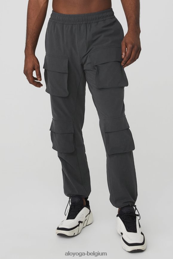 bas anthracite Hommes TF6J8D1817 Alo Yoga pantalon cargo