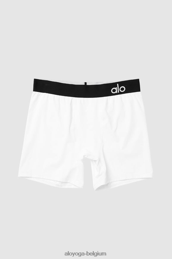 bas blanc Hommes TF6J8D1365 Alo Yoga sous-vêtements de héros