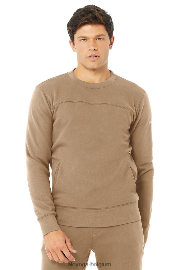 vêtements d'extérieur gravier Hommes TF6J8D1729 Alo Yoga sweat-shirt de base